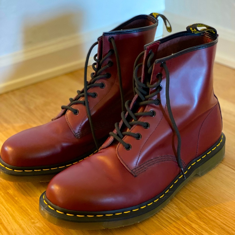 Dr Martens lace up boots